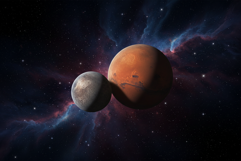 15. März - Merkur Konjunktion Mars