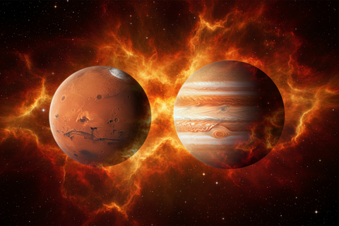 05. Mai - Mars-Jupiter-Quadrat