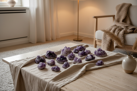 Amethyst: Der violette Pfad zu innerem Frieden und Klarheit