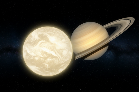 01. Mai - Venus Sextil Saturn
