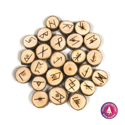 Hölzernes Runen-Orakel