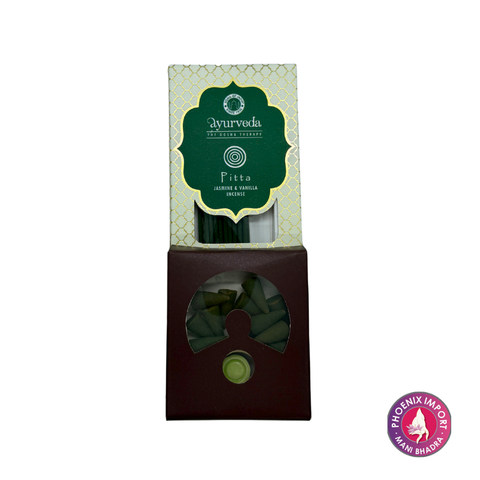 Ayurvedisches Räucherset – Pitta-Dosha (Jasmin & Vanille)