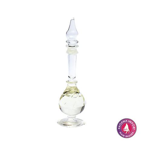 Duftöl - mundgeblasene Glasflasche - Buddha Freude