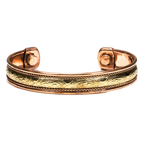 Kupferarmband - magnetisch (2er-Set)