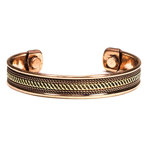 Kupferarmband - magnetisch (2er-Set)