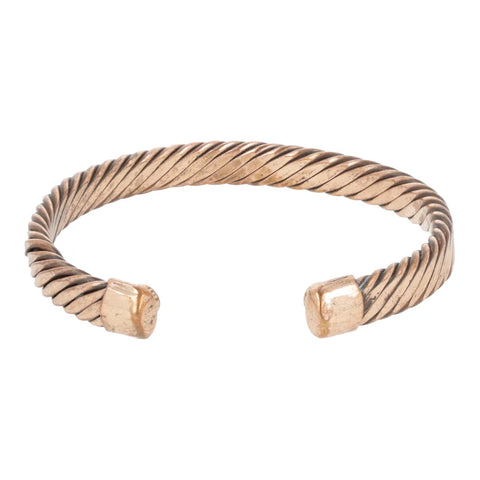 Magnetisches Kupferarmband – Gedrehtes Motiv