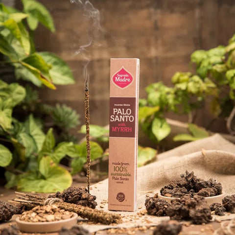 Sagrada Madre Palo Santo & Myrrhe Räucherstäbchen