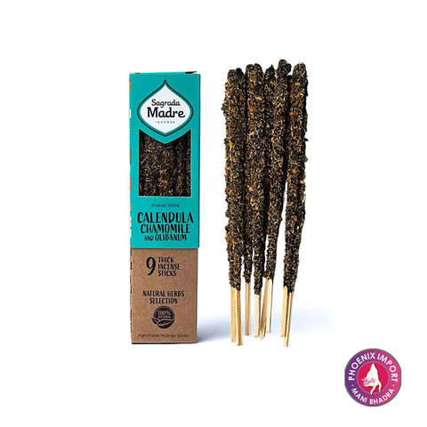 Sagrada Madre Kräuter-Räucherwerk – Kamille, Calendula & Olibanum