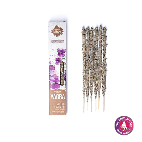Sagrada Madre Räucherwerk – Yagra, Veilchen & Rose