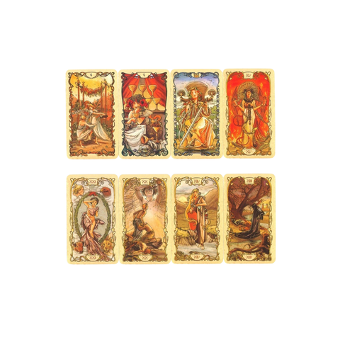 Tarot Mucha (Mehrsprachig)