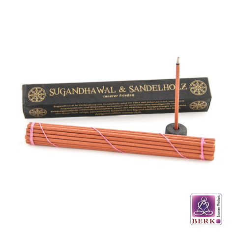 Tibetische Räucherstäbchen – Sugandhawal & Sandelholz