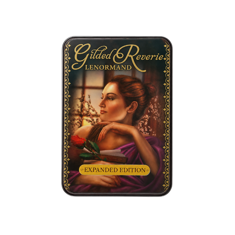 Gilded Reverie Lenormand – edeles Metall Etui