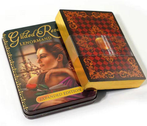 Gilded Reverie Lenormand – edeles Metall Etui
