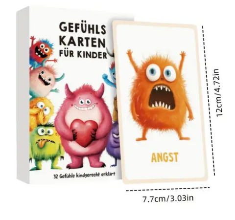 Gefühlskarten für Kinder