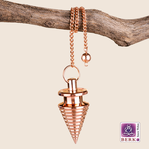 Rillenpendel aus Messing 33 mm