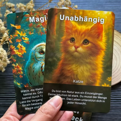 Krafttier Kartendeck