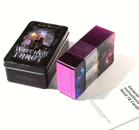 Witch's Tarot – mystischen Metall-Etui