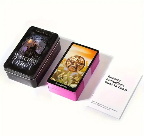 Witch's Tarot – mystischen Metall-Etui