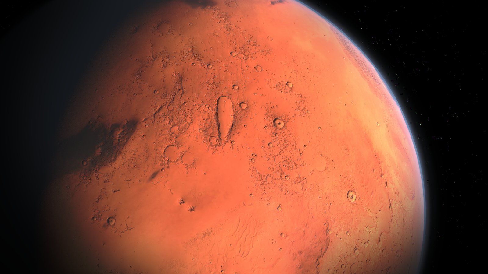 Mars in Waage