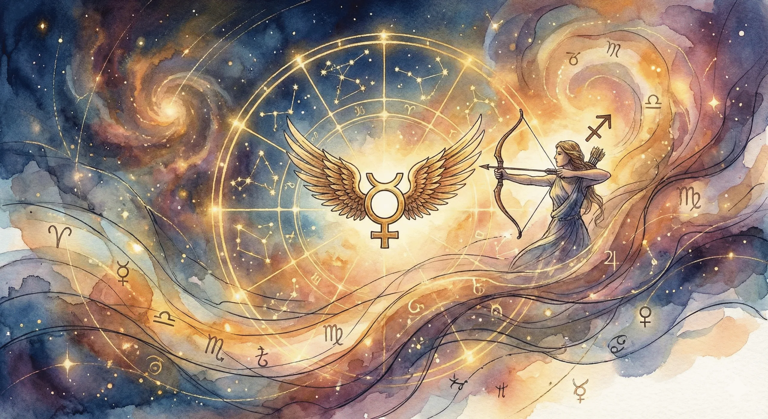 Merkur in Schütze Merkur in Schütze