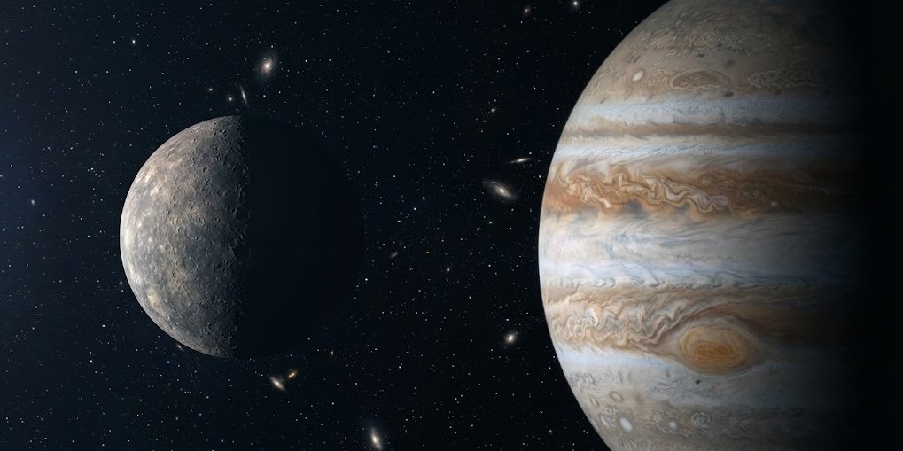 14. Januar – Merkur Opposition Jupiter